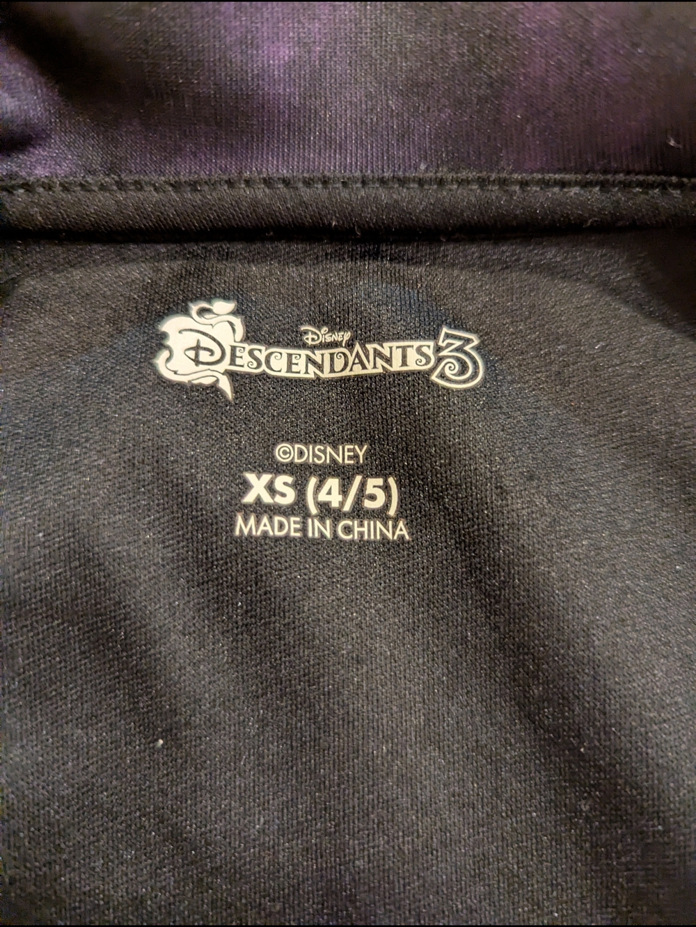 Disney Descendants Mal Zip Vest - Picture 2 of 3